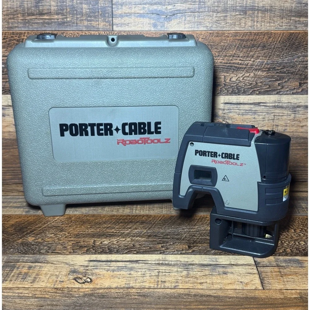 Porter-Cable RoboToolz RT-7610-5 5-Beam Self-Leveling Laser Level with Case‎